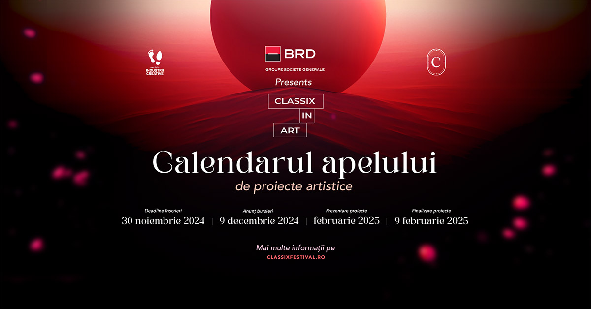 Revelația cuprinde Classix Festival 2025, conceptul ediției, primele concerte anunțate și bursele Classix in Art