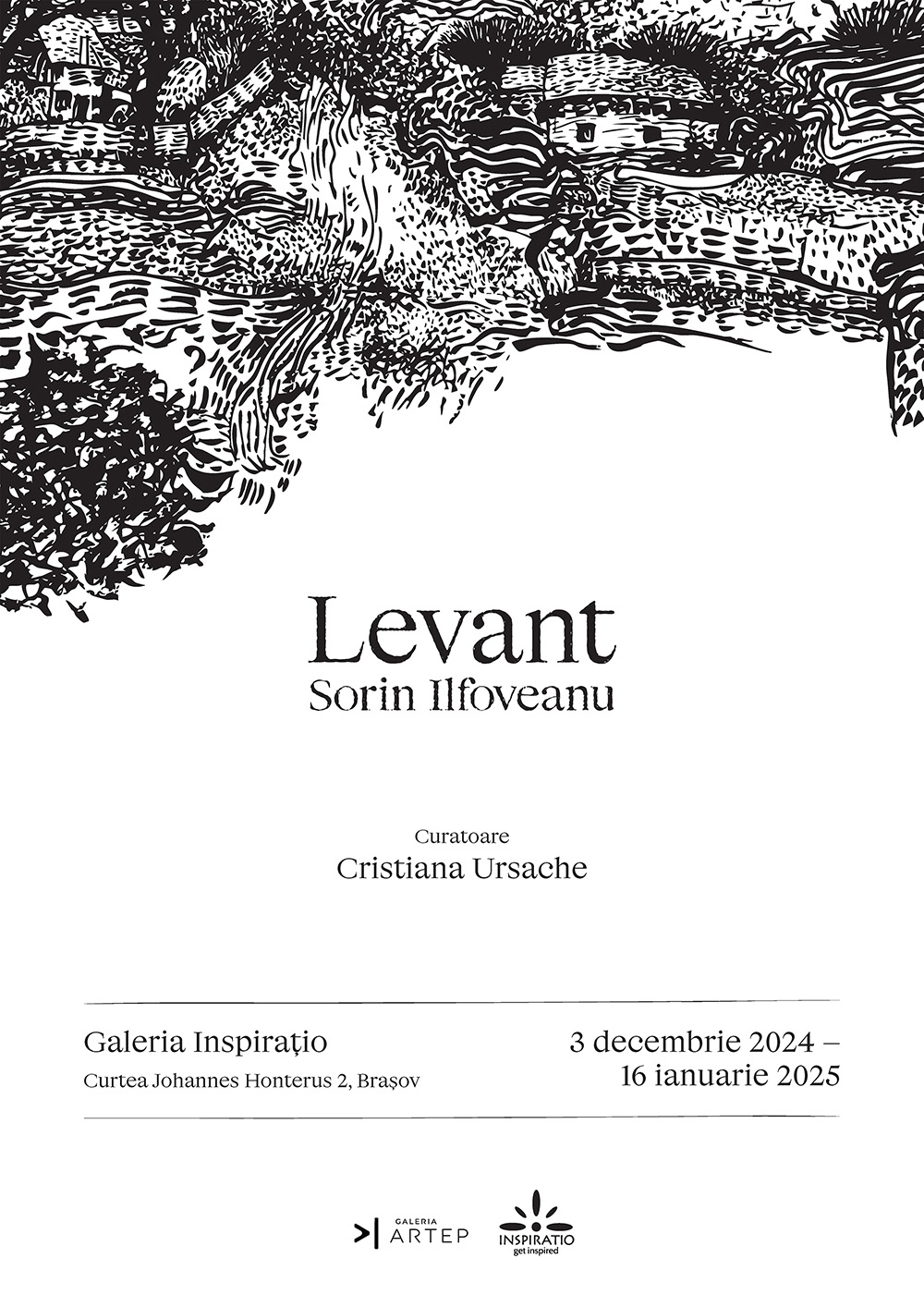 „LEVANT” - Sorin Ilfoveanu prezintă o expoziție-poveste la Galeria Inspirațio din Brașov