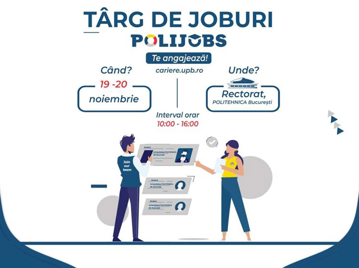 &Icirc;ncepe POLIJOBS la Politehnica Bucuresti