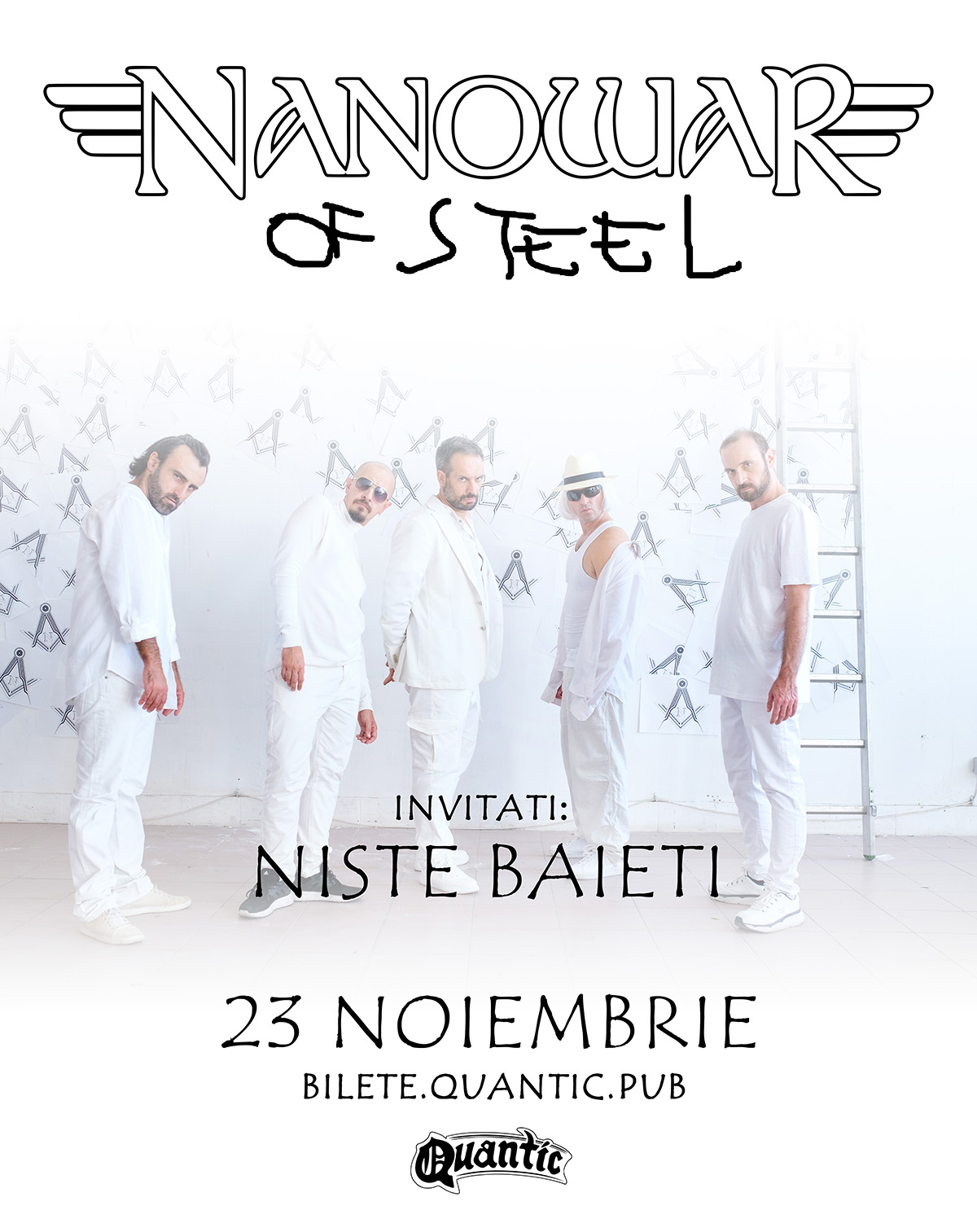 Nanowar of Steel &icirc;n concert la Quantic