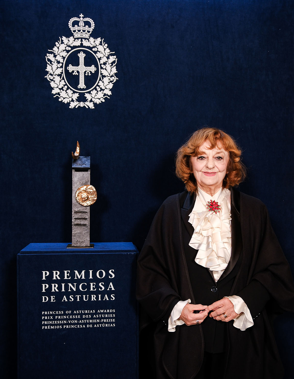 Ana Blandiana, laureată cu Premio Princesa de Asturias pentru Litere 2024, omagiată la București