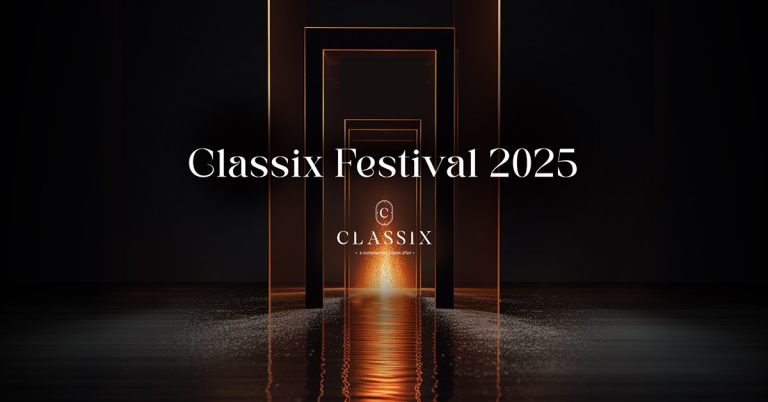 Revelația cuprinde Classix Festival 2025, conceptul ediției, primele concerte anunțate și bursele Classix in Art