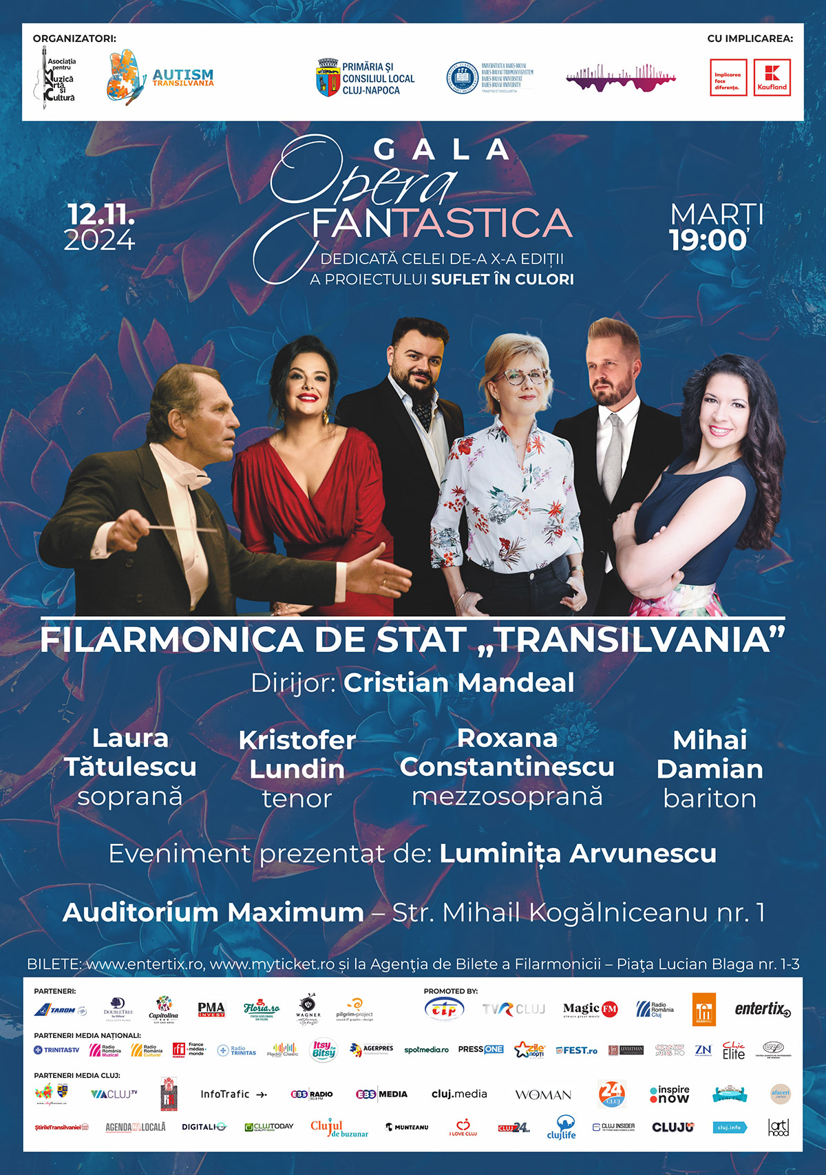 GALA OPERA FANTASTICA pe scena Auditoriumului Maximum din Cluj-Napoca