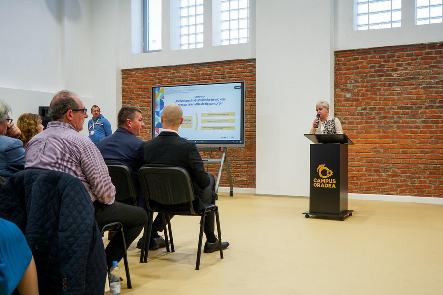 Promovarea învățământului tehnic dual prin parteneriate consorțiale – Model de succes „Campus Oradea”