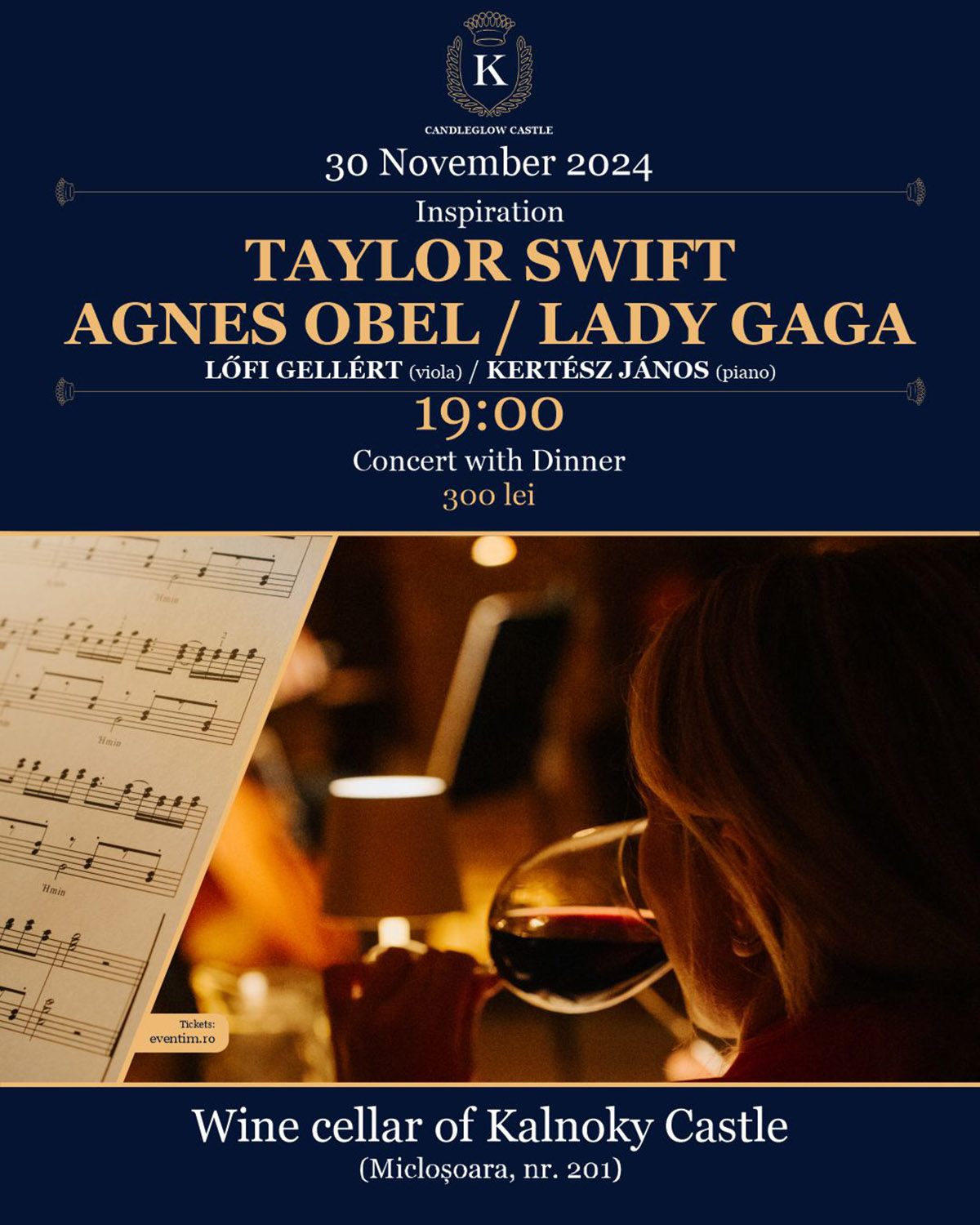 Candleglow Castle Concert - magie la castel