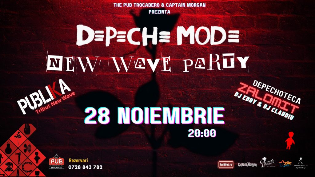 Depeche Mode & New Wave Party • Publika • Depechoteca Zalomit