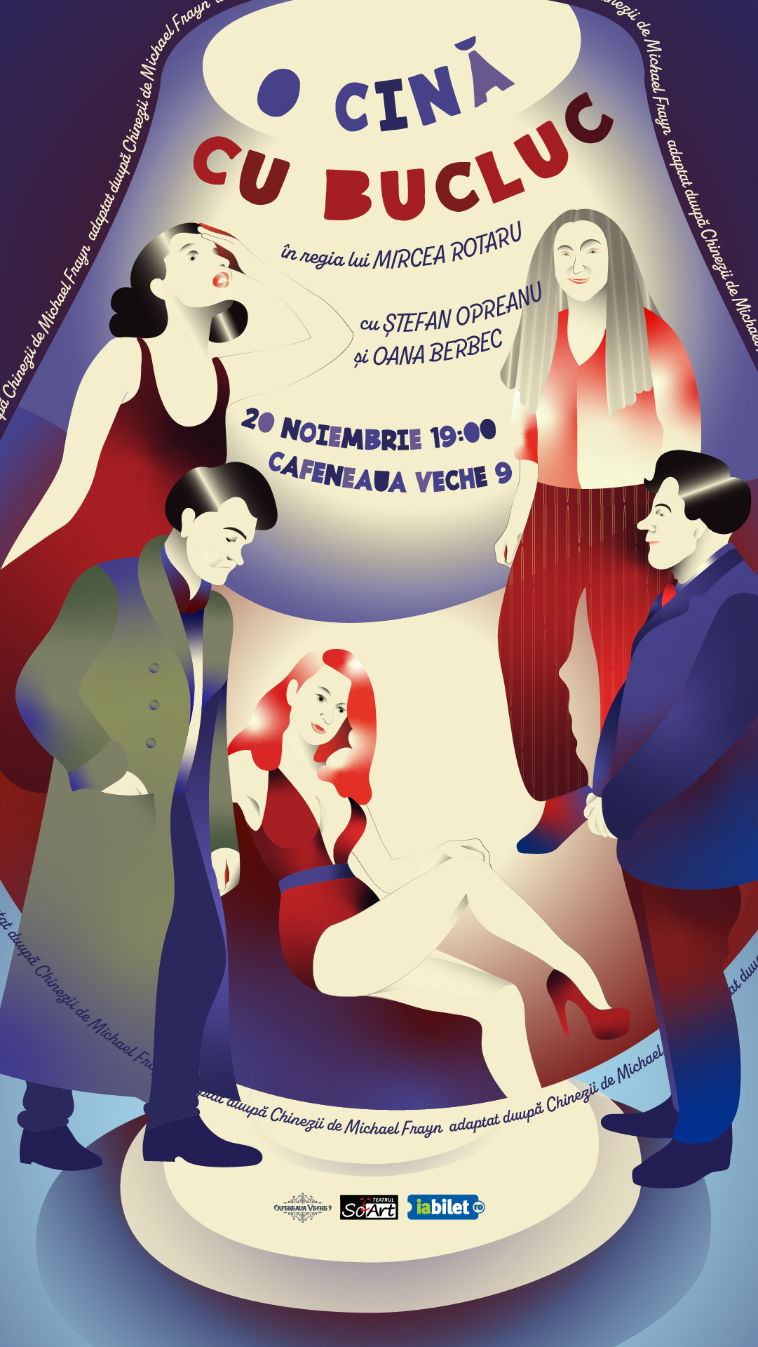 SoArt propune publicului o seară de teatru la Cafeneaua Veche din București