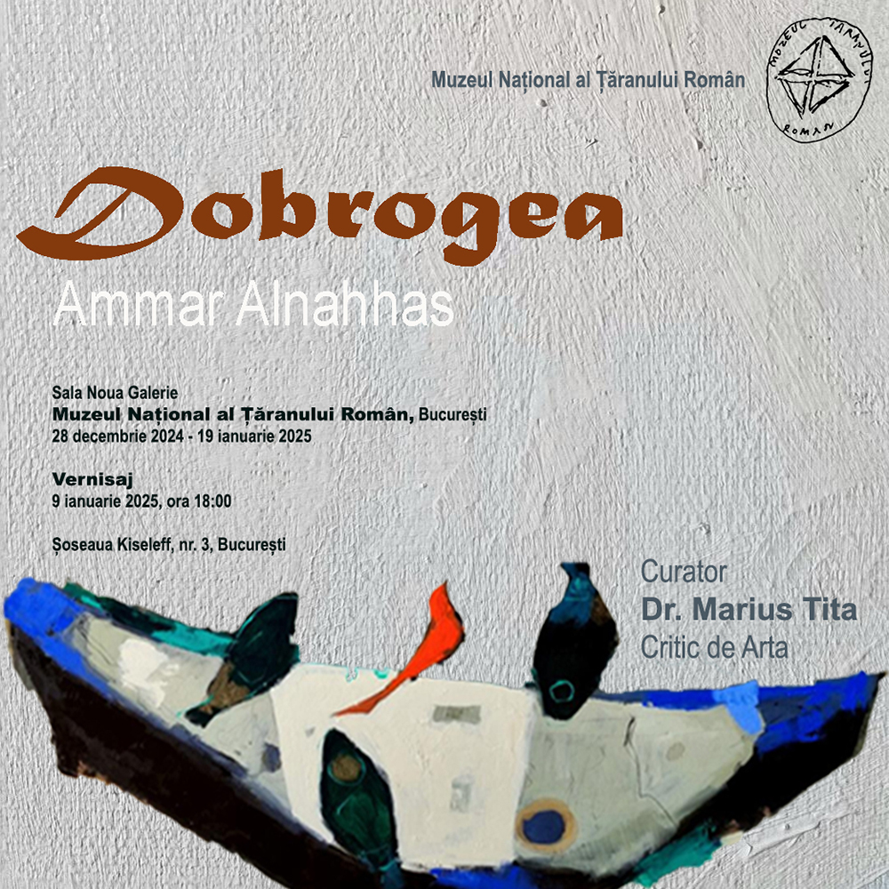 DOBROGEA, expoziție de pictură de Ammar Alnahhas