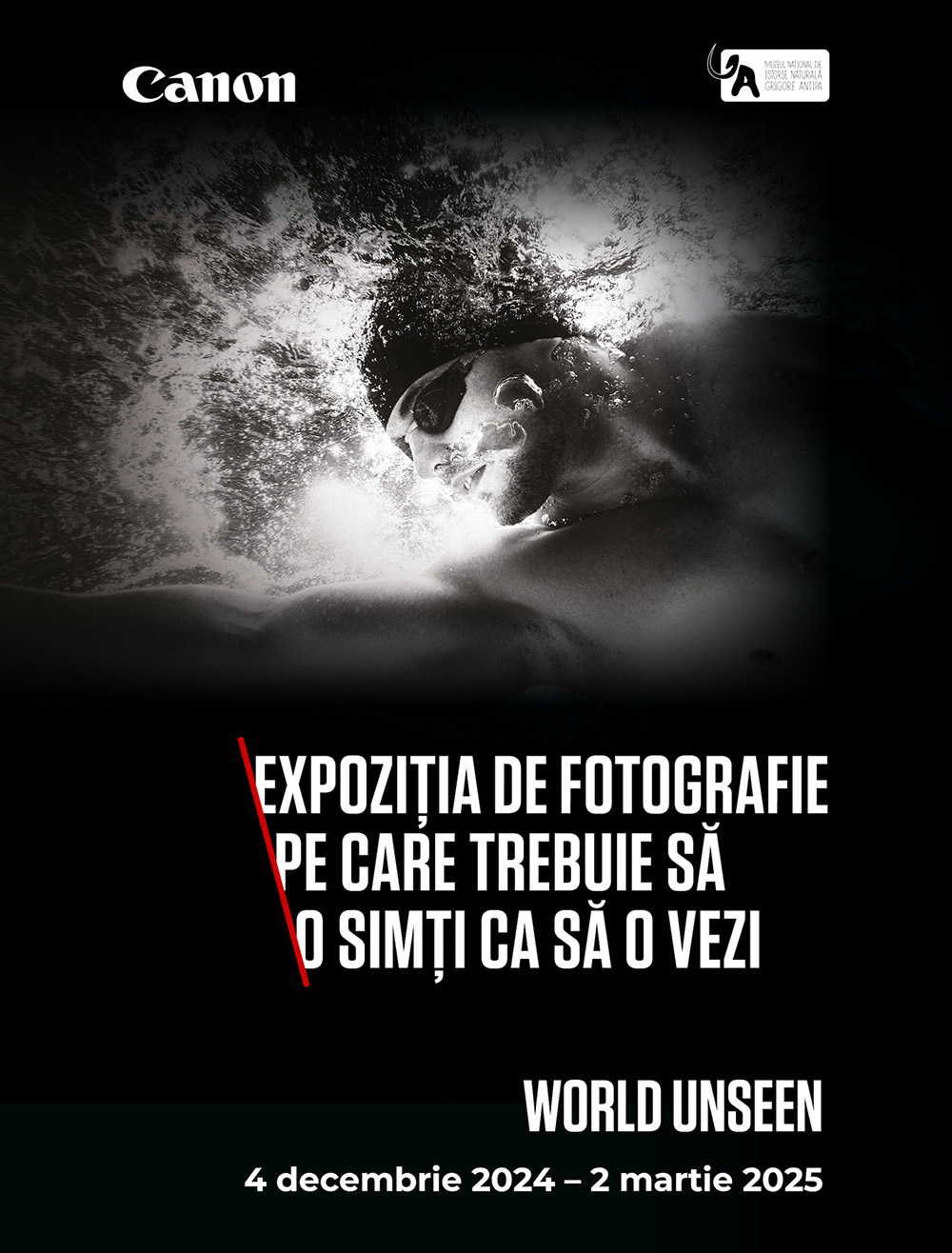 Canon Rom&acirc;nia și Muzeul Antipa lansează &bdquo;World Unseen&rdquo;, expoziția de fotografie incluzivă pe care trebuie să o simți ca să o vezi
