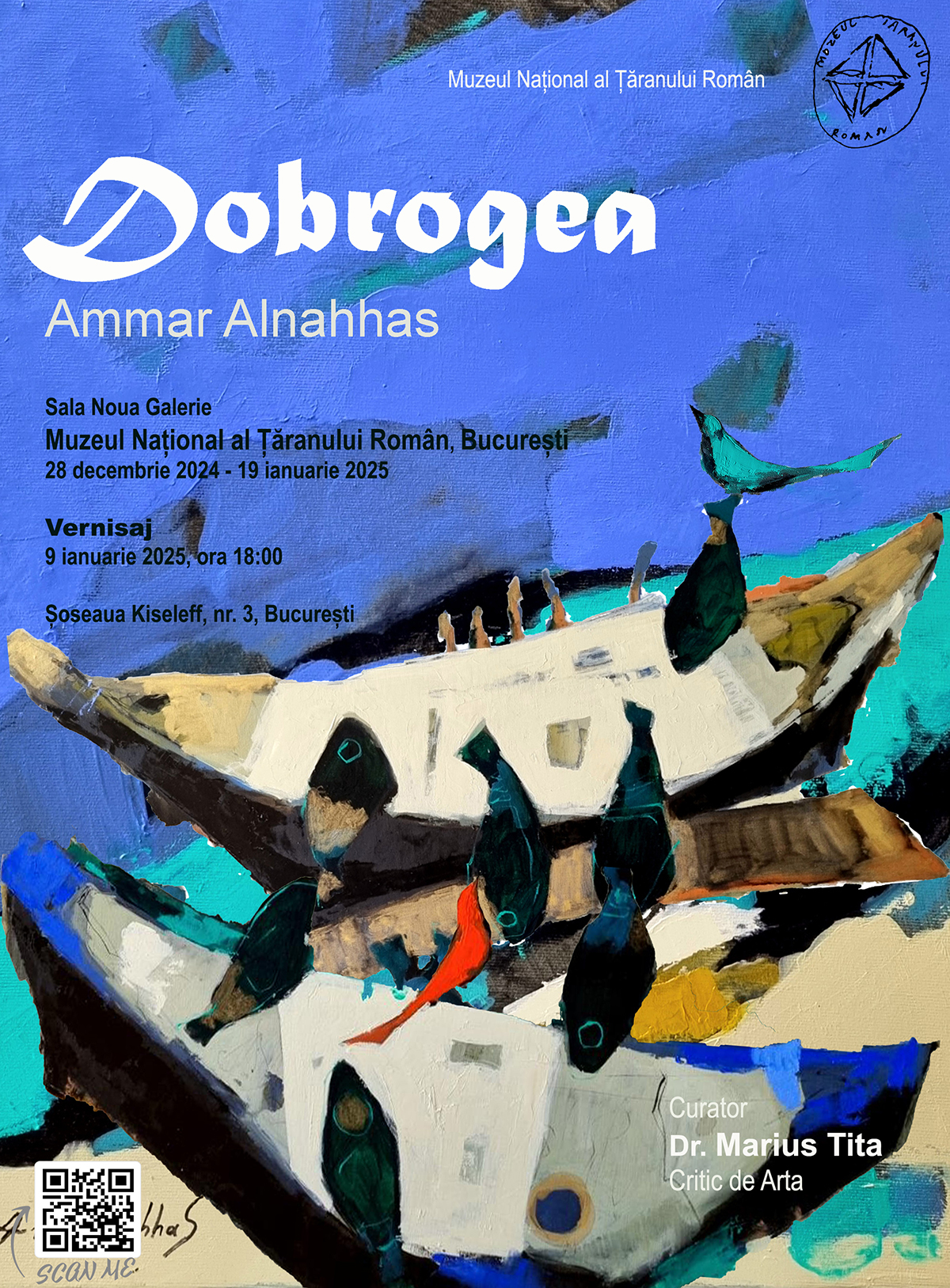 DOBROGEA, expoziție de pictură de Ammar Alnahhas