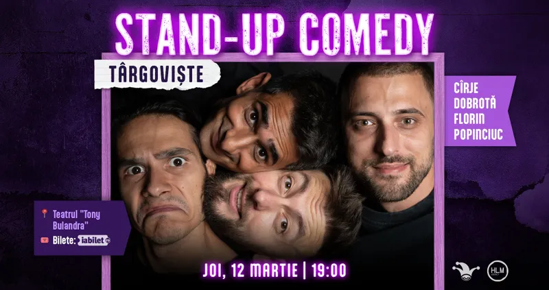 Stand-up comedy cu Cîrje, Florin, Dobrotă și Popinciuc