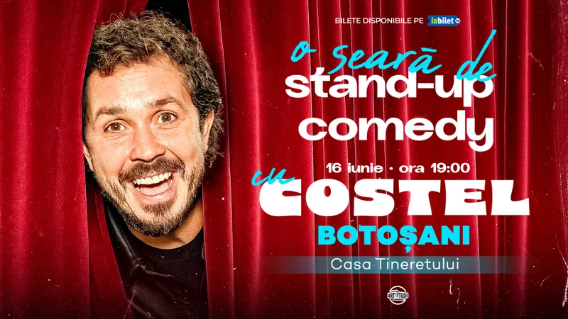 O seară de stand up comedy cu Costel | Comedy Show