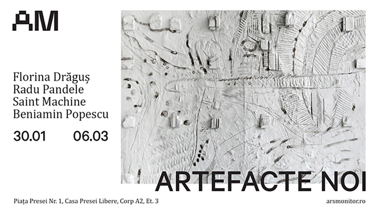 Patru artiști contemporani deschid anul expozițional la ARSMONITOR cu &bdquo;Artefacte noi&rdquo;
