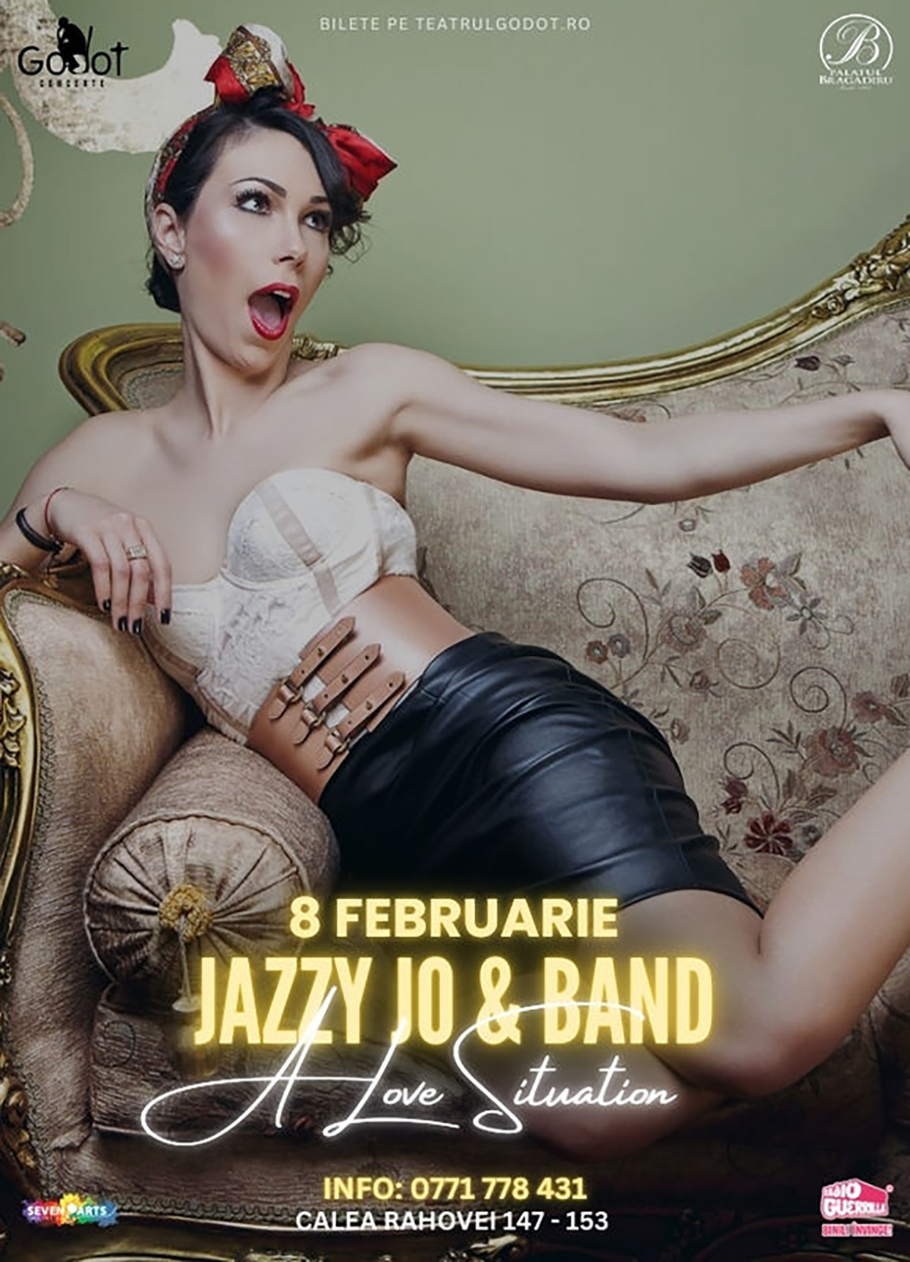 În februarie, arta și iubirea își dau întâlnire pe scena Godot de la Palatul Bragadiru