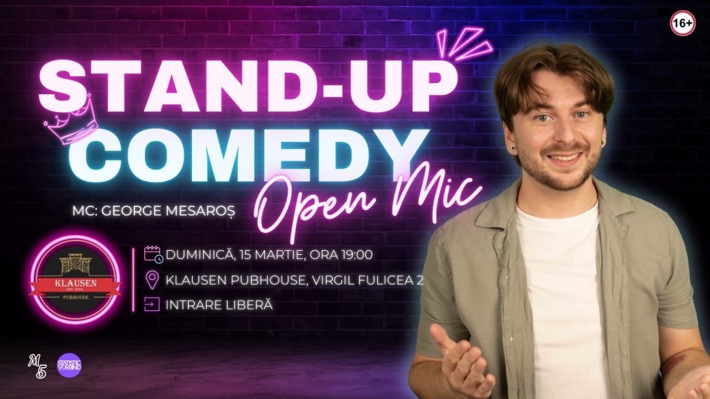 Stand-up Comedy Open-Mic cu George Mesaroș