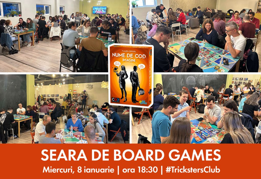 Seara de board games - Nume de cod: Imagini