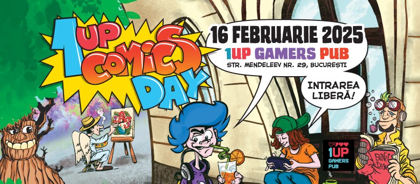 Comics Day - O zi dedicată benzilor desenate