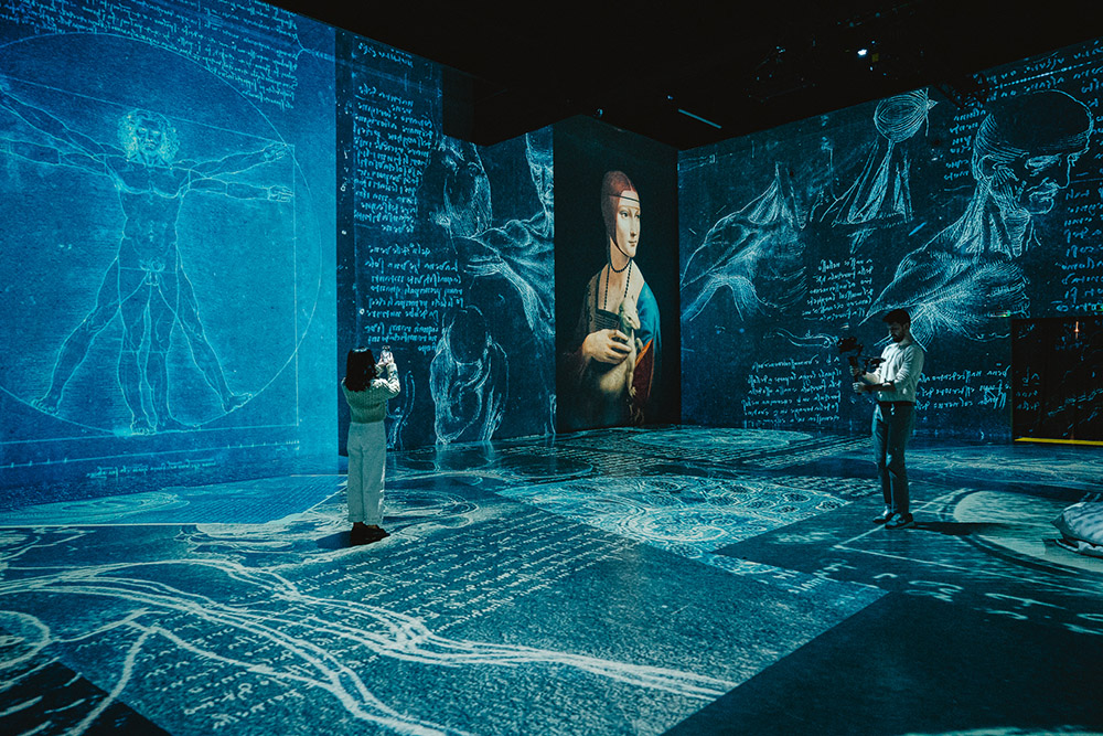 Prima expoziție imersivă Da Vinci din România va avea loc la MINA
