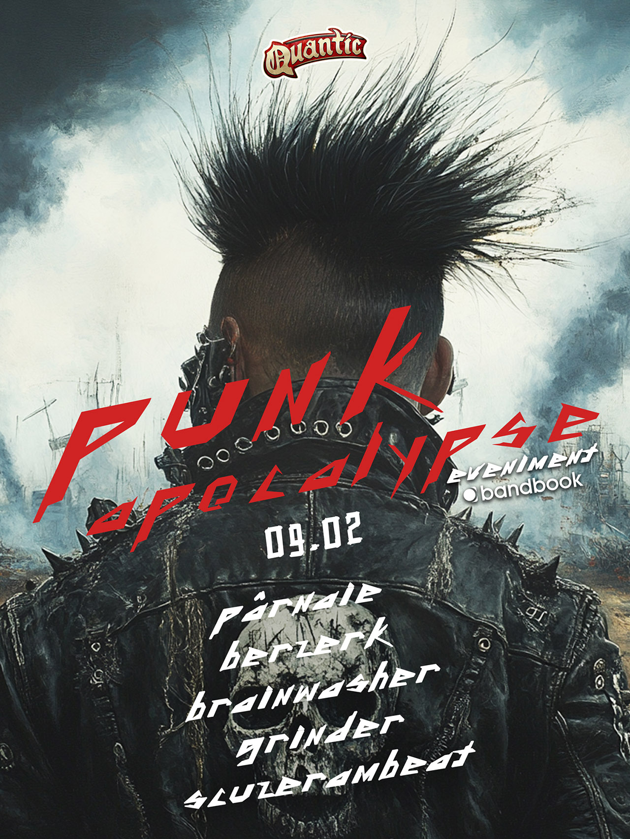 &bdquo;Punk Apocalypse&rdquo; aduce pe scena din Quantic cinci dintre cele mai explozive trupe underground