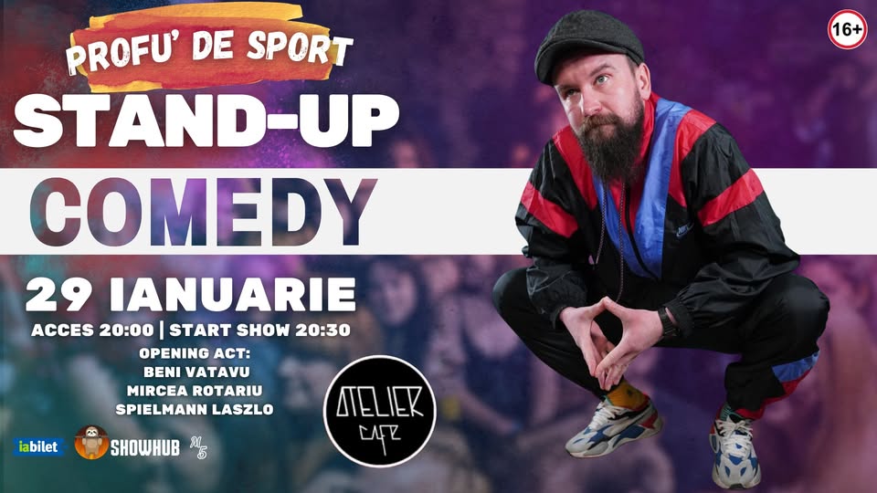 Stand-up Comedy "Profu' de sport & elevii săi"