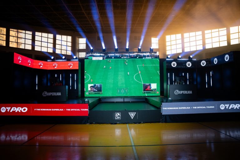 eSuperliga, campionatul virtual de fotbal de EA FC, revine la Cluj-Napoca