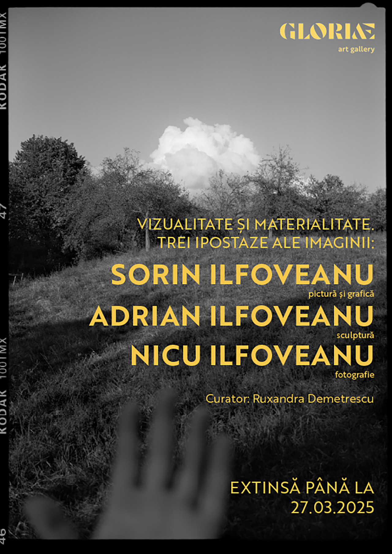 La cererea publicului, GLORI&AElig; Art Gallery extinde p&acirc;nă la 27 martie prima expoziție &icirc;mpreună a artiștilor Sorin Ilfoveanu, Adrian Ilfoveanu și Nicu Ilfoveanu.&nbsp;