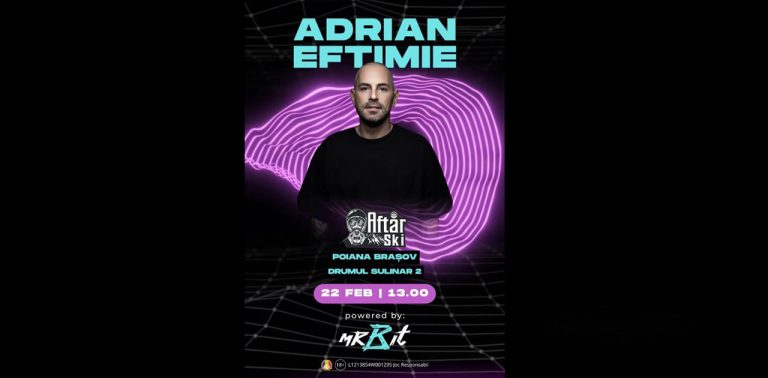 Mr Bit transformă Poiana Brașov în epicentrul distracției pe 22 februarie