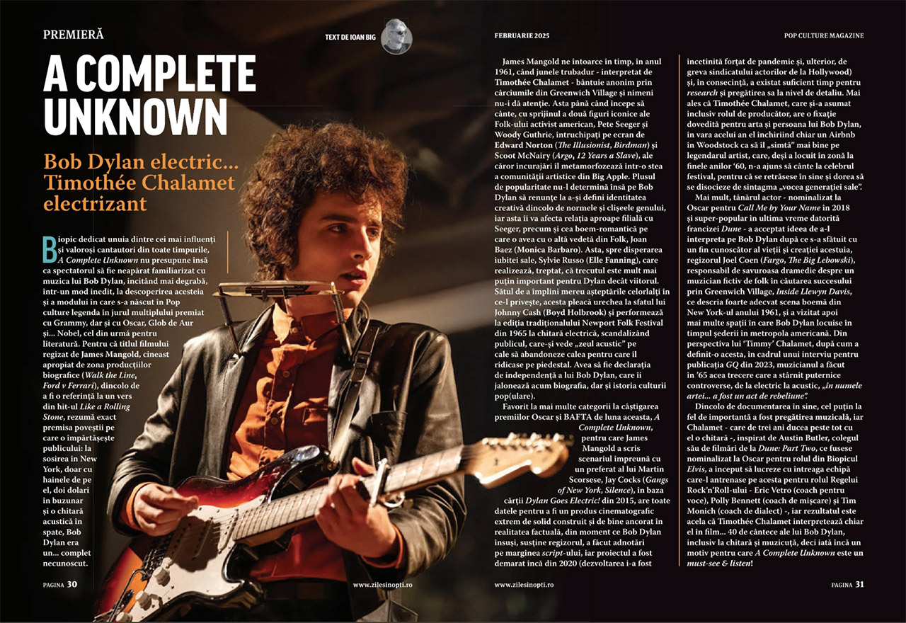 Revista Zile și Nopți, ediția de februarie, este acum &icirc;n oraș, distribuită gratuit &icirc;n locații premium