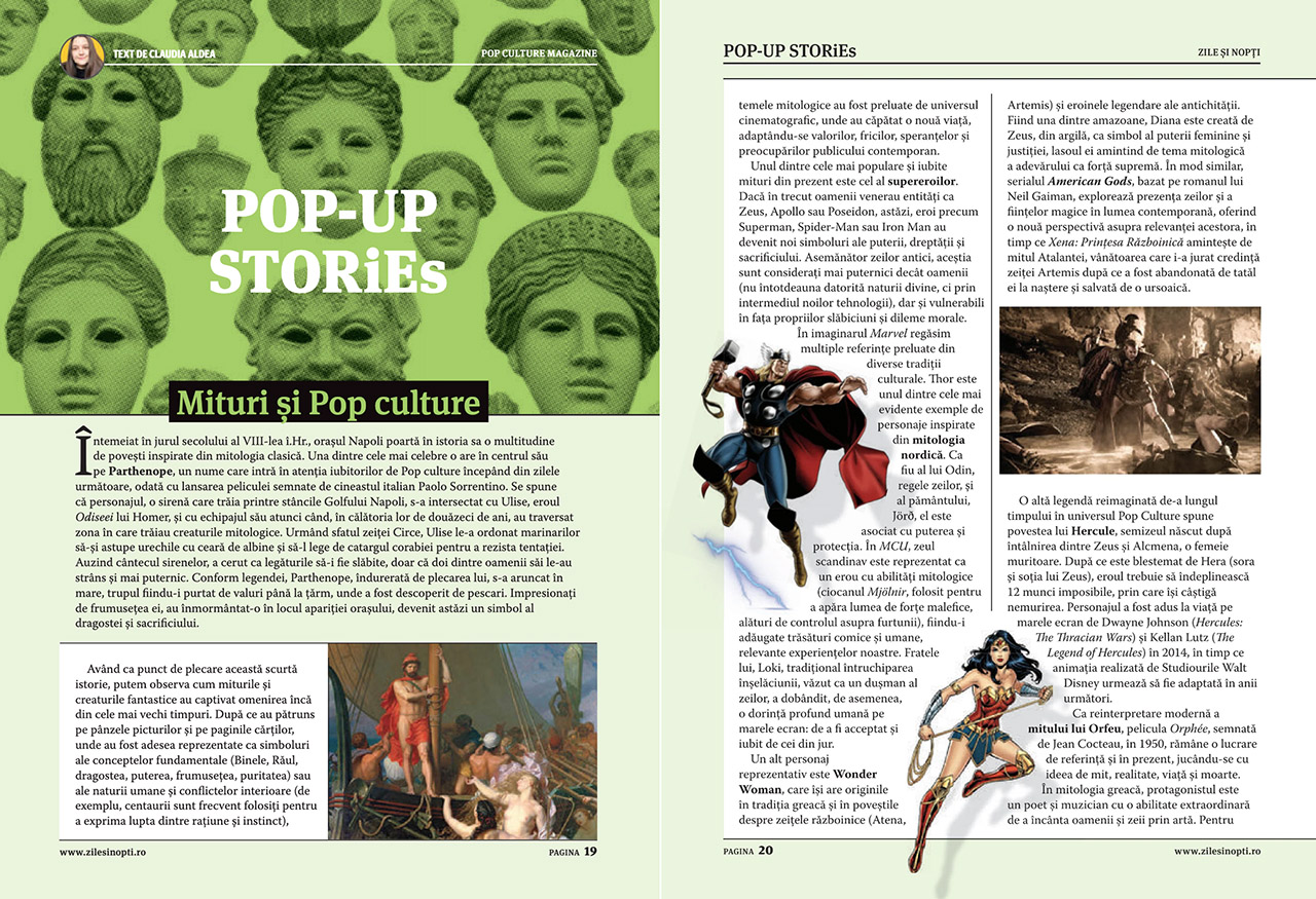 Revista Zile și Nopți, ediția de februarie, este acum &icirc;n oraș, distribuită gratuit &icirc;n locații premium