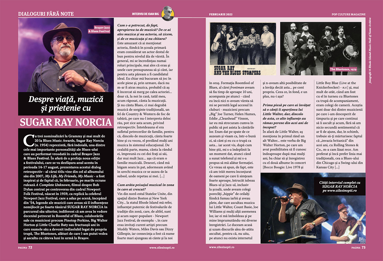 Revista Zile și Nopți, ediția de februarie, este acum &icirc;n oraș, distribuită gratuit &icirc;n locații premium