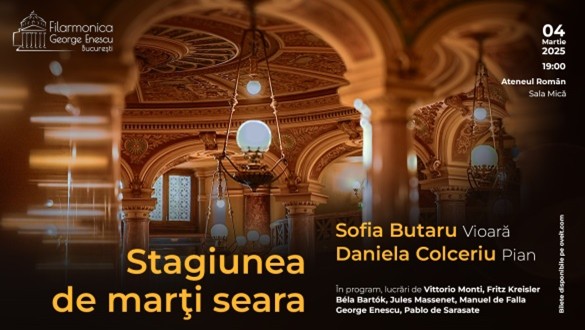 Stagiunea de marţi seara cu Sofia Butaru și Daniela Colceriu
