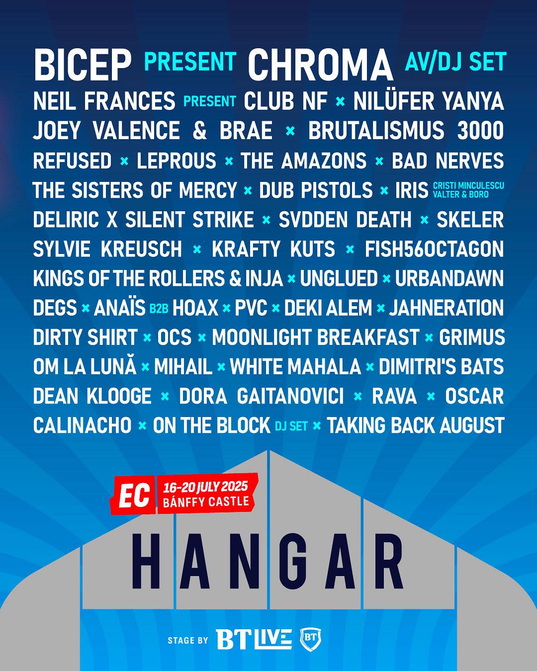 electric castle 2025 hangar stage