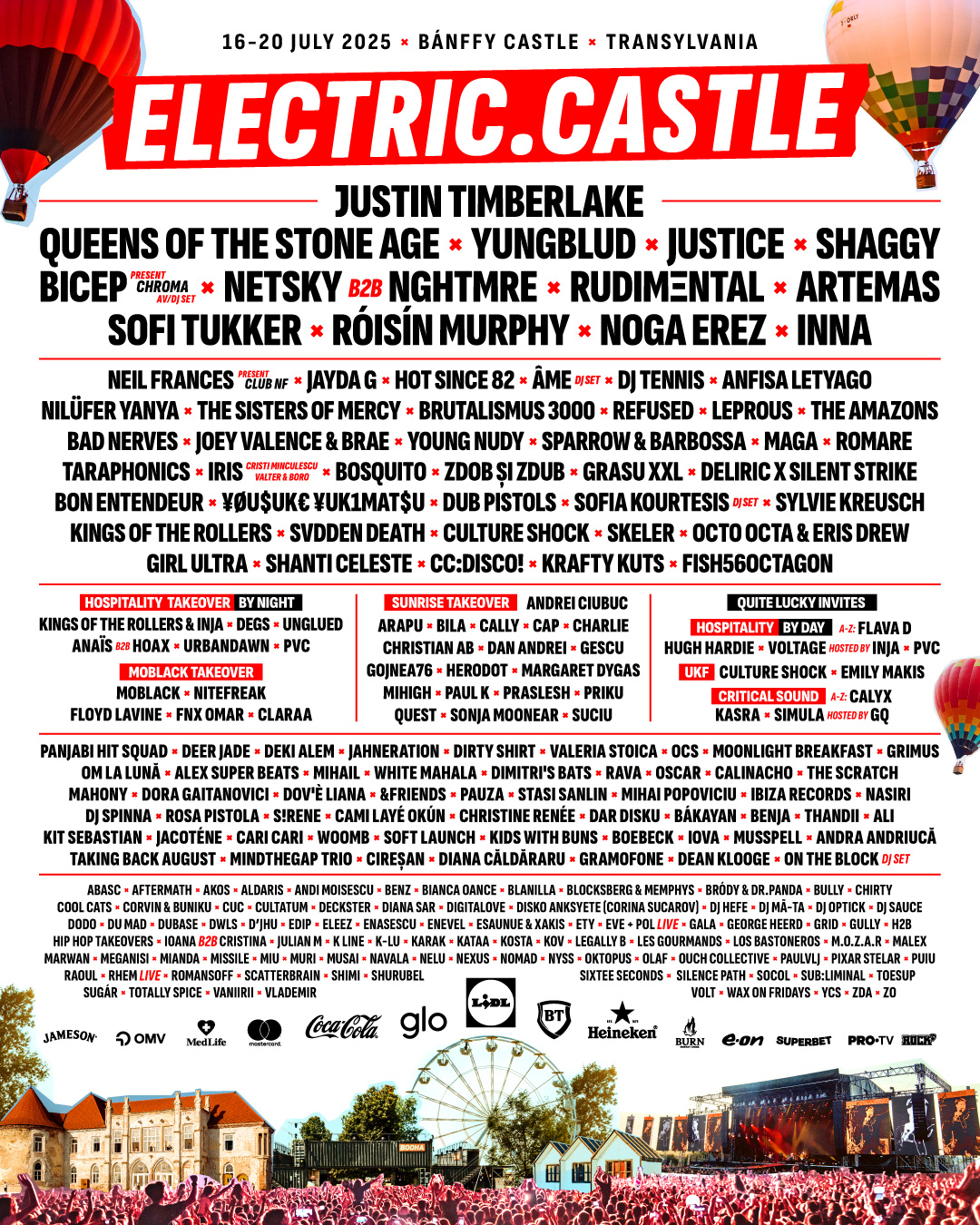 electric castle 2025 lineup