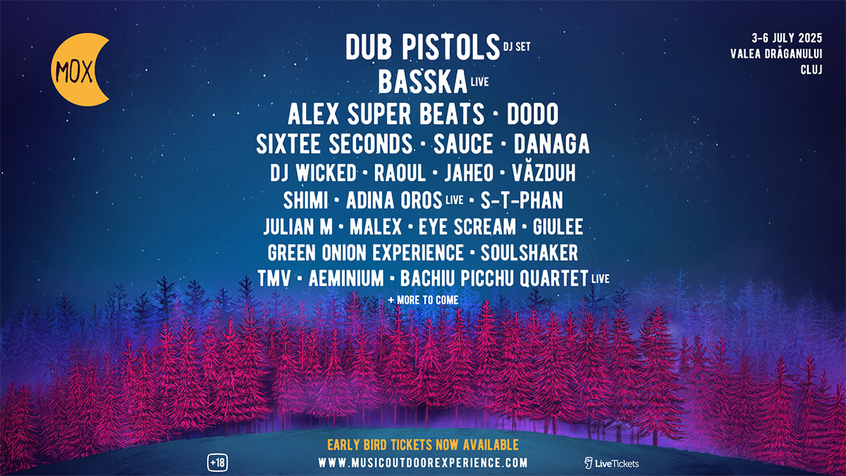 Basska și Dub Pistols, cap de afiș la MOX 2025 – ești gata de o aventură în inima munților?