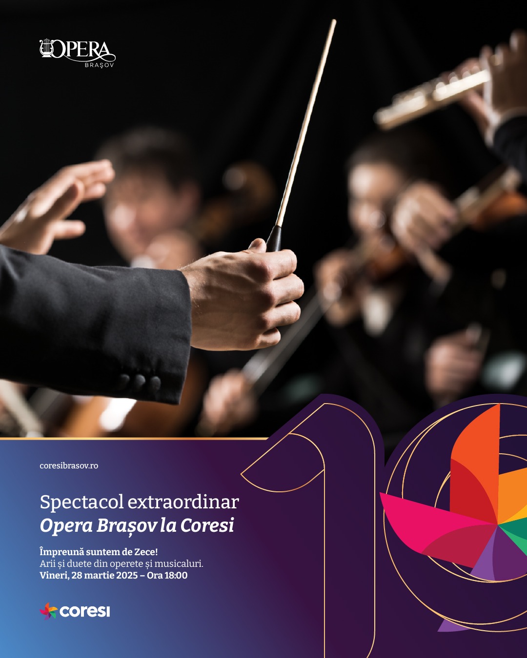 Coresi - Brașov, împreună suntem de 10! Un weekend aniversar plin de muzică și surprize!