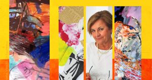 Expoziție de pictură, grafică, colaj, asamblaj - Cornelia Gherlan