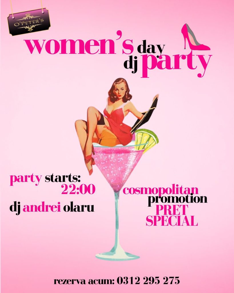 Women’s Day DJ Party cu DJ Andrei Olaru