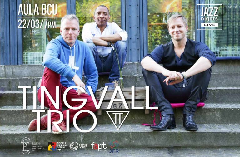 concert jazz Tingvall Trio Iași