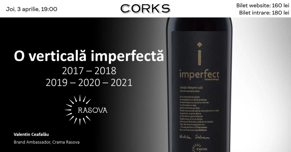 O verticală imperfectă – Imperfect Roșu – Crama Rasova cu Valentin Ceafalău