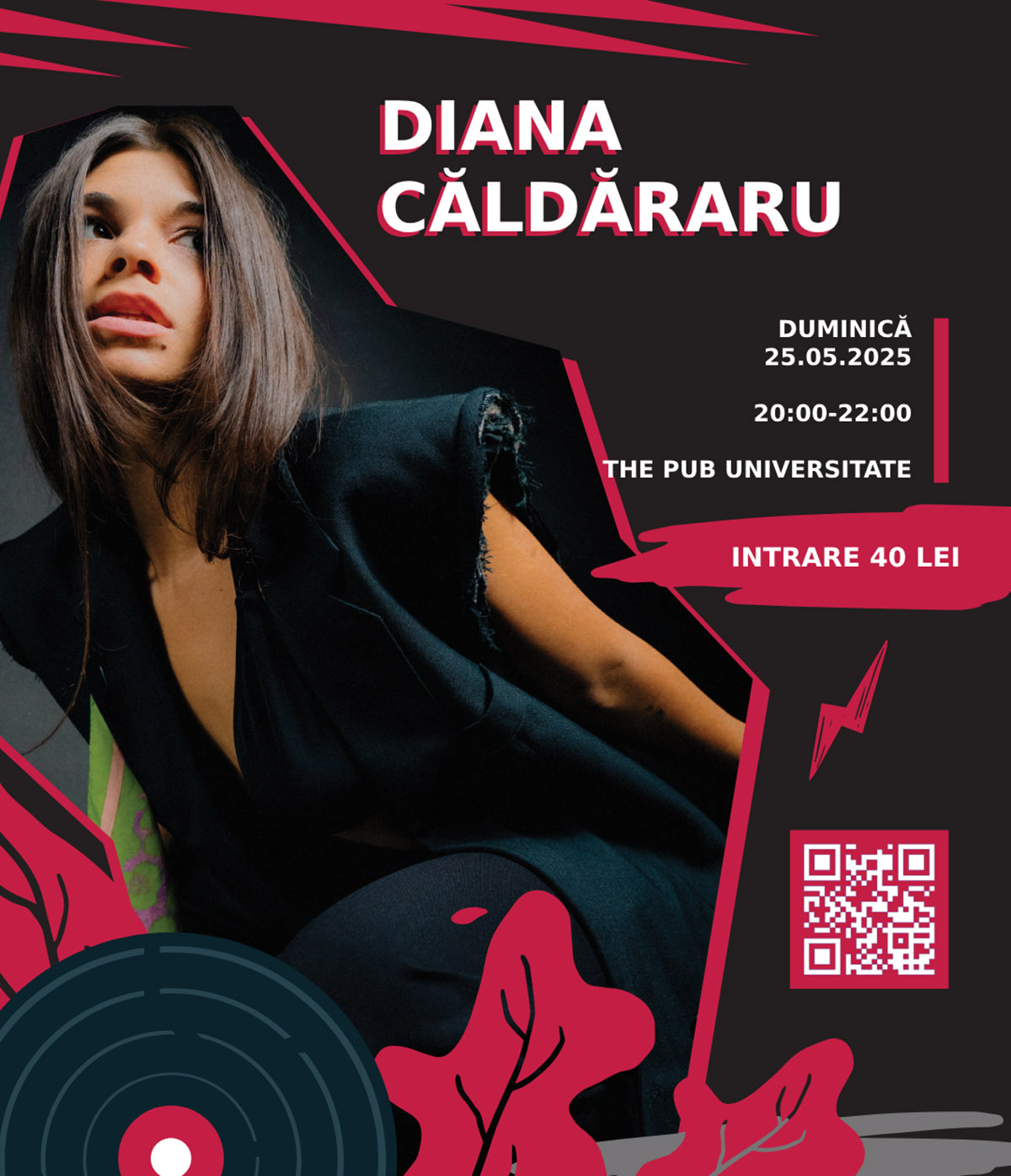 Diana Călăraru live la The Pub Universitate&nbsp;