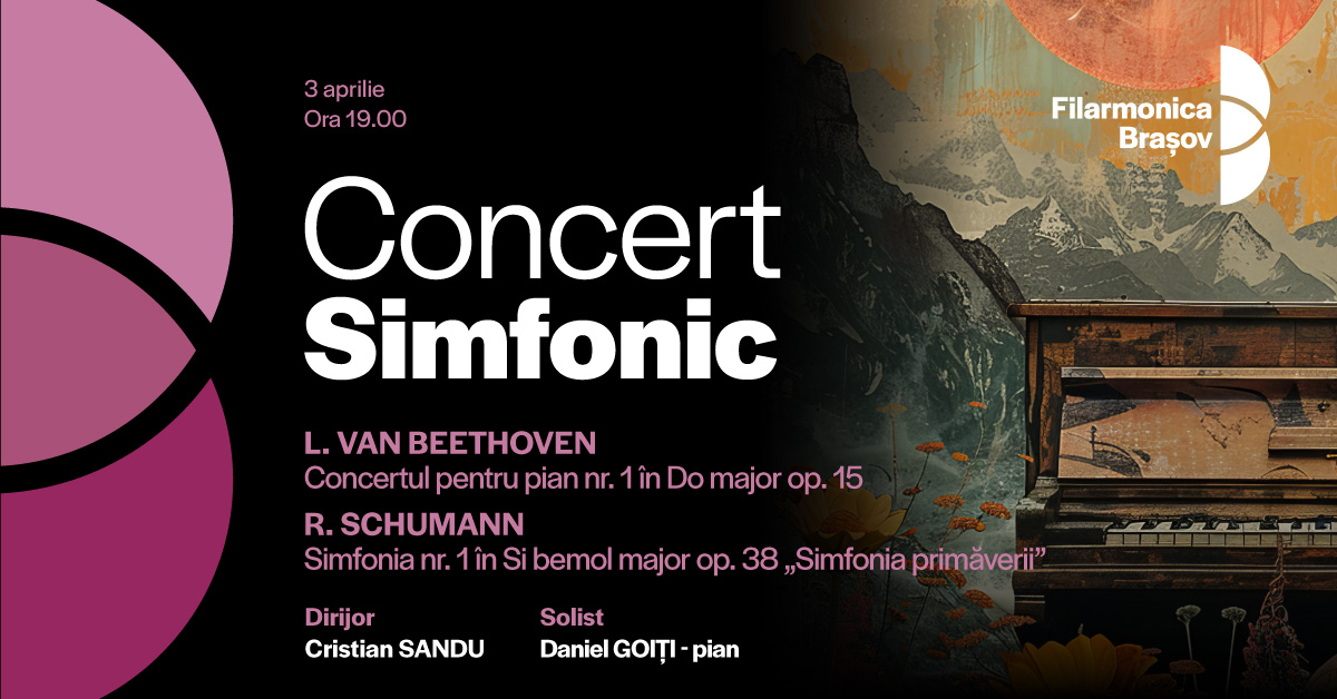 Simfonia Primăverii &ndash; joi seară la Filarmonica Brașov