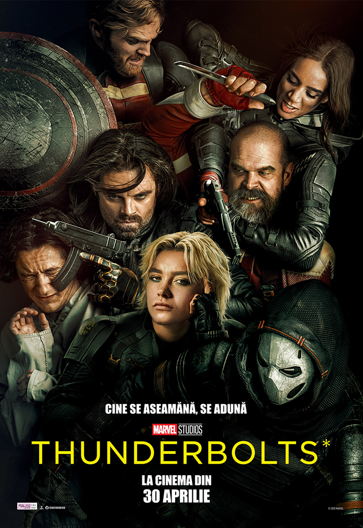 Antieroii Marvel cuceresc marile ecrane în Thunderbolts