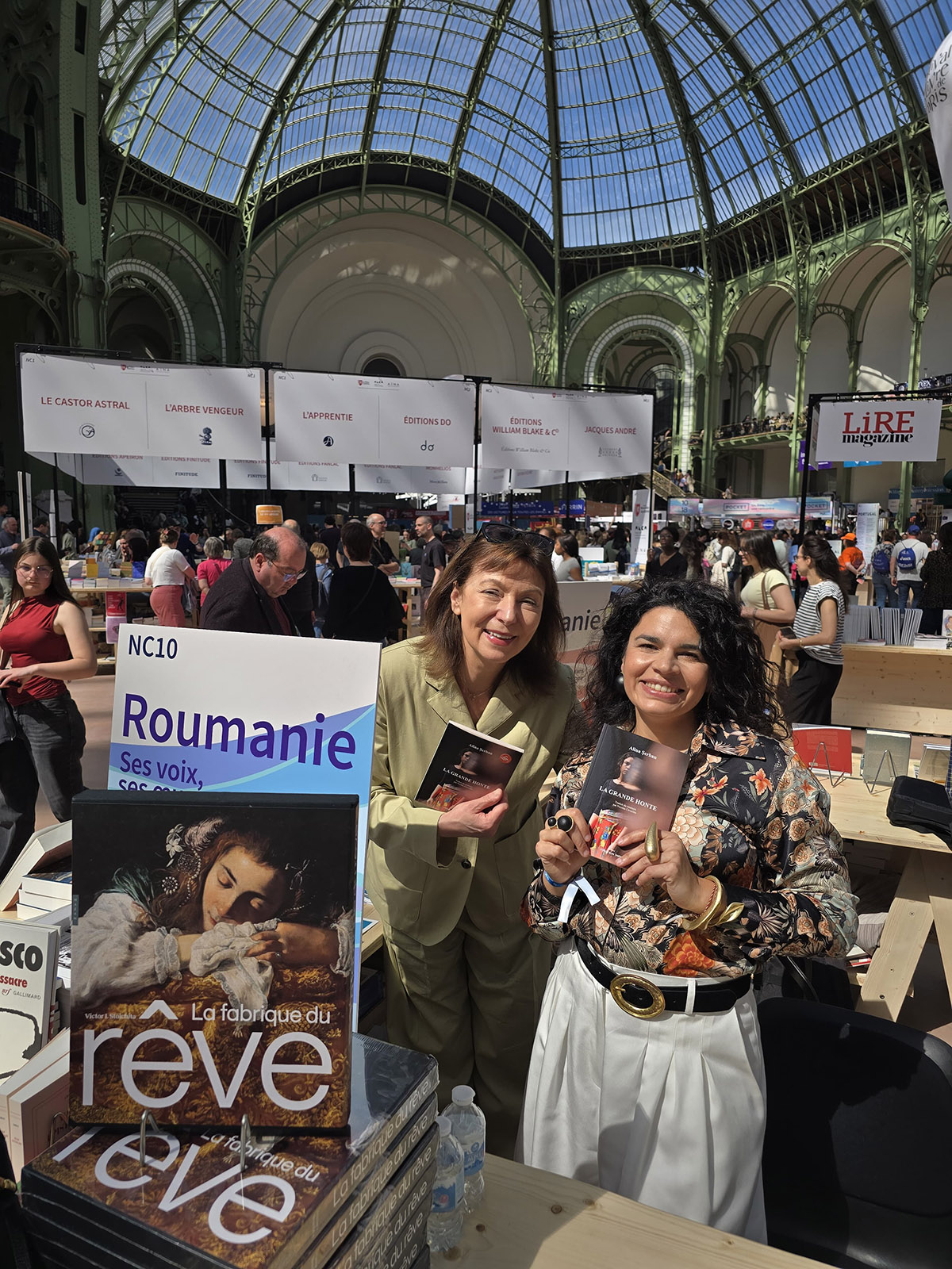 Alina Șerban, reprezentanta Rom&acirc;niei la Festival du Livre de Paris, cel mai mare festival de carte din Franța