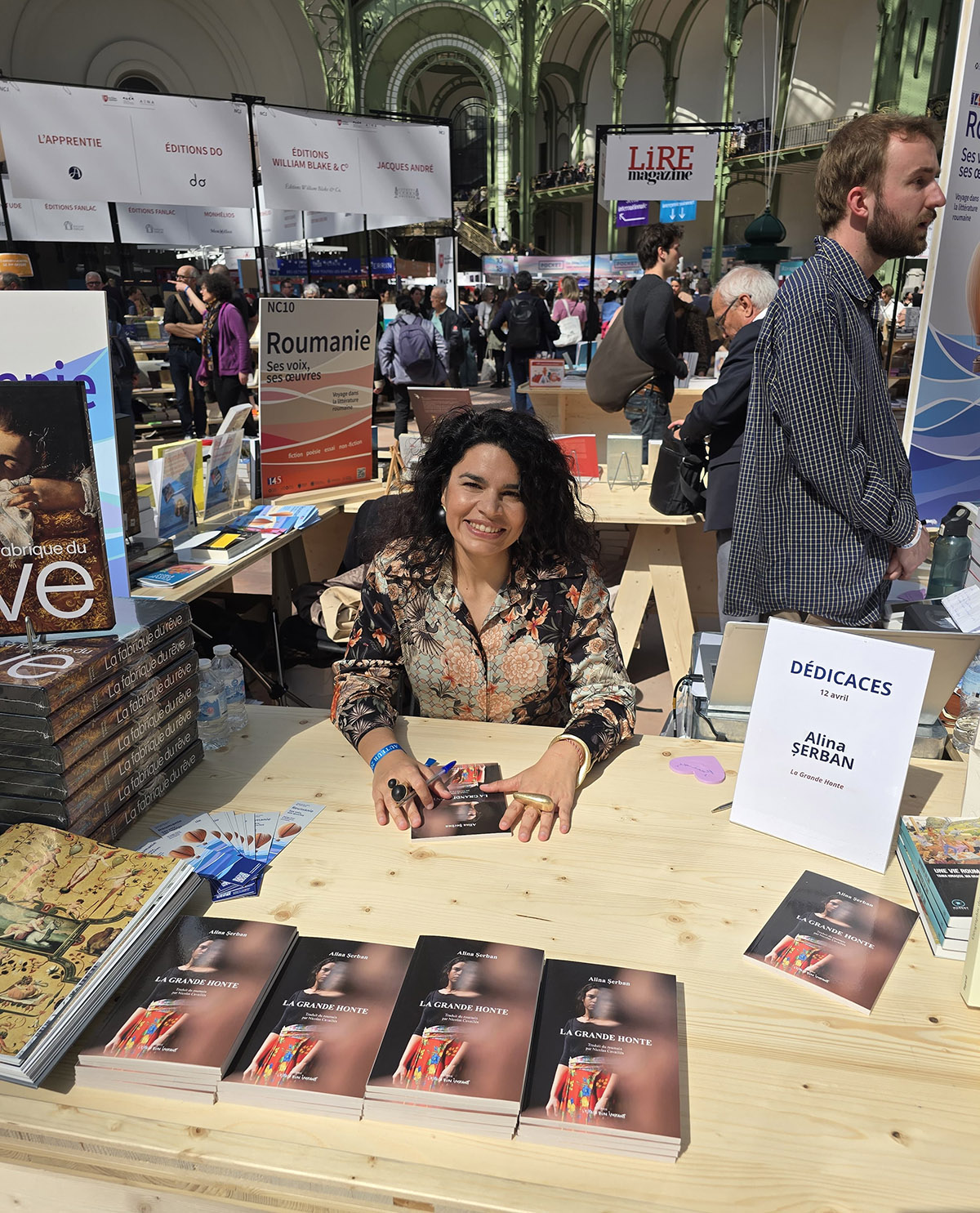 Alina Șerban, reprezentanta Rom&acirc;niei la Festival du Livre de Paris, cel mai mare festival de carte din Franța