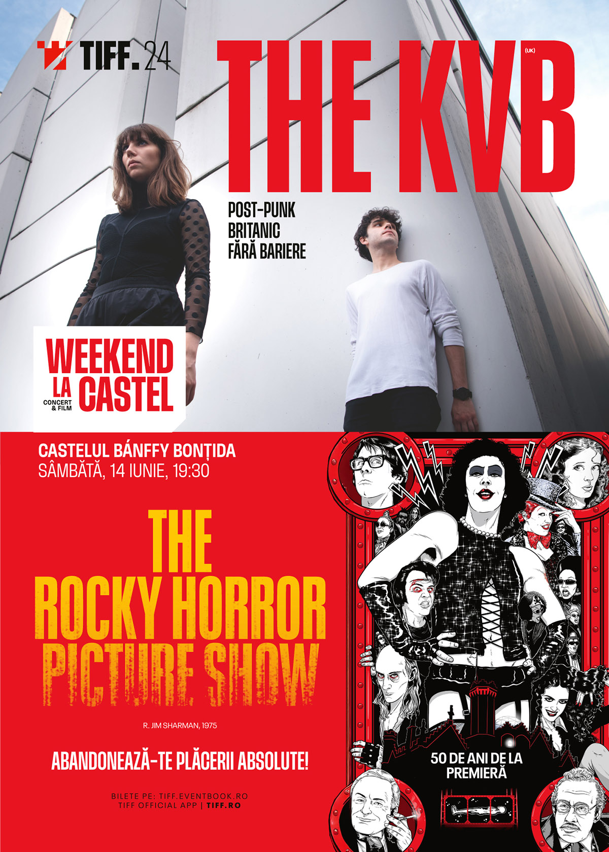 Punk exploziv, călugări Kung fu si fenomenul cult The Rocky Horror Picture Show, &icirc;n programul Weekend la Castel la TIFF.24