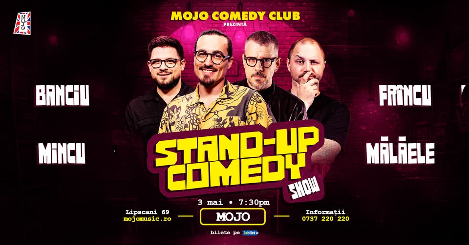 Stand-Up cu Mincu, Banciu, Frîncu, Mălăele
