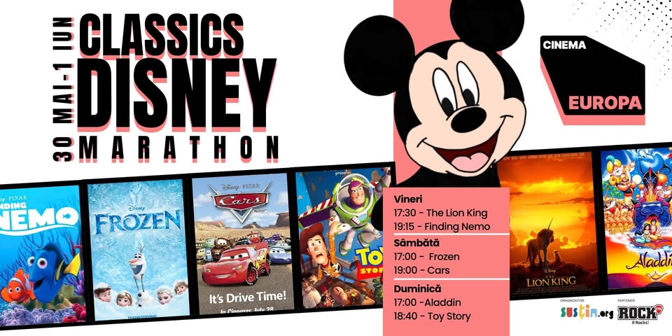 Weekend Disney – Magie, Aventură și Povești pentru Toată Familia!