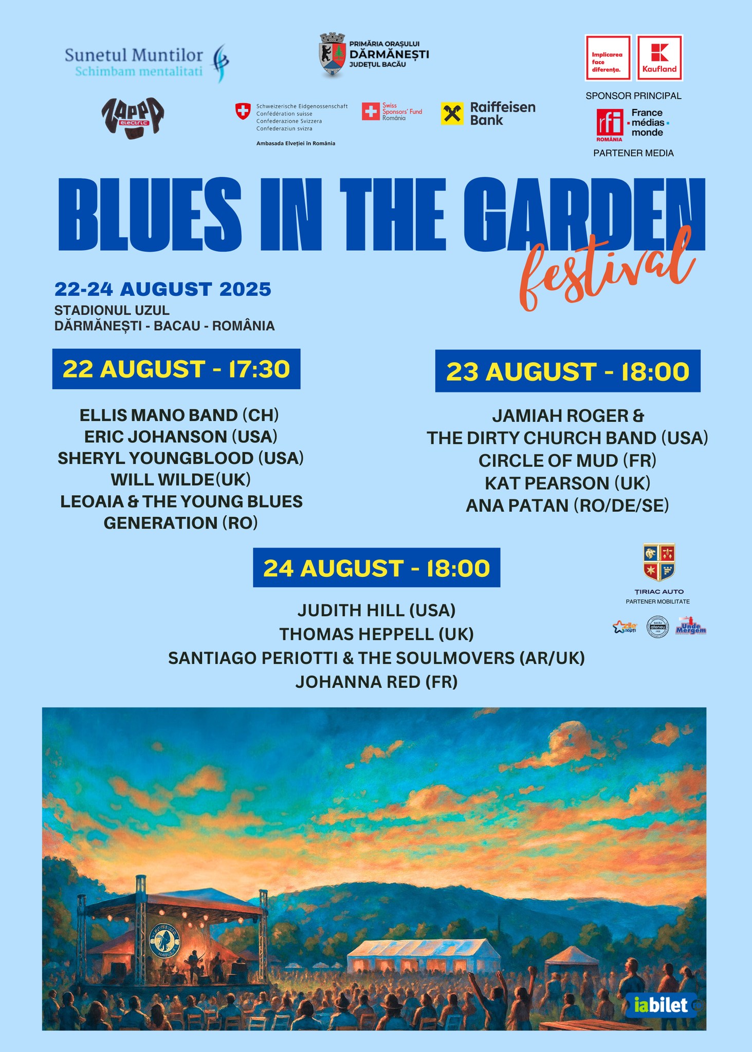 blues in the garden 2025 afis