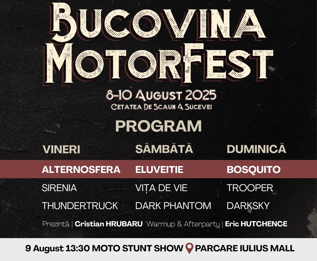 bucovina motorfest 2025 afis