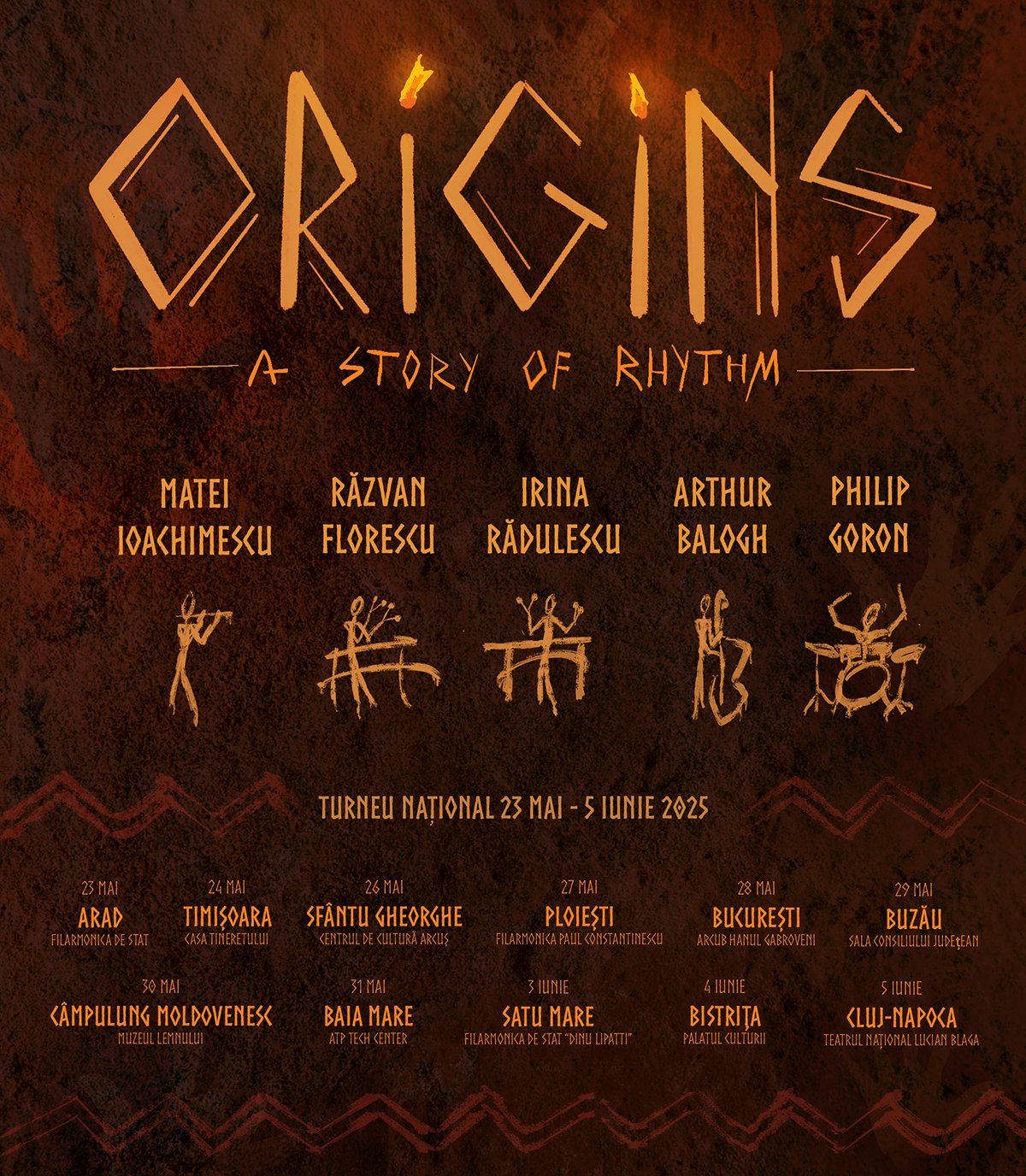 ORIGINS &ndash; A Story of Rhythm: Turneul care aduce ritmurile lumii &icirc;n 11 orașe din Rom&acirc;nia